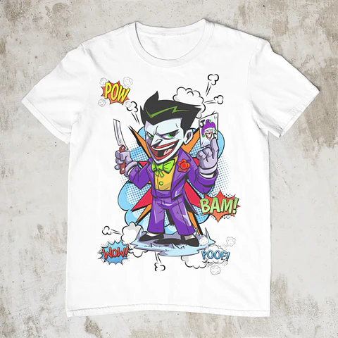 Camiseta Héroes y Villanos 2