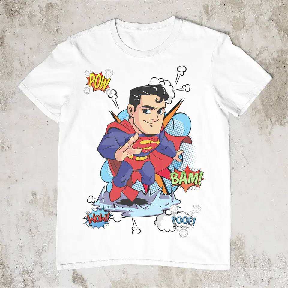 Camiseta Héroes y Villanos 2 4