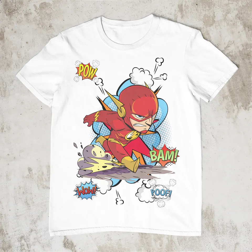Camiseta Héroes y Villanos 2 5