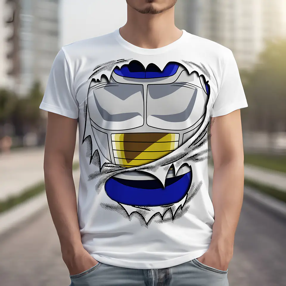 T-shirts Bragon Ball Trajes Personagens 4