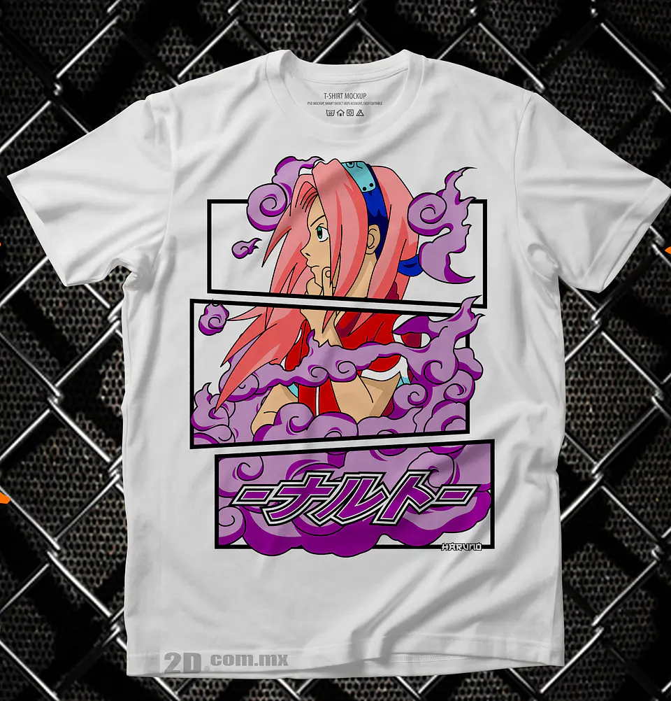 Camisetas de Naruto  2