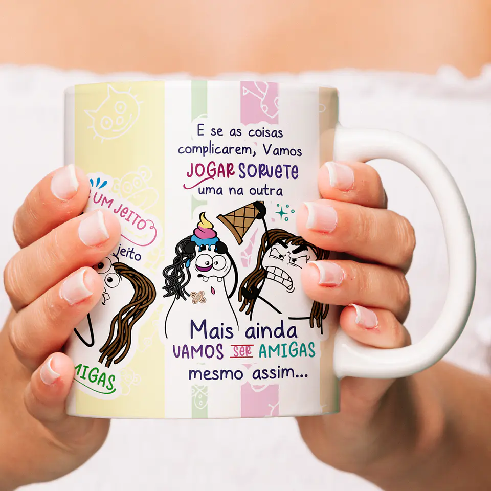 Taza de amigos de Flork  2