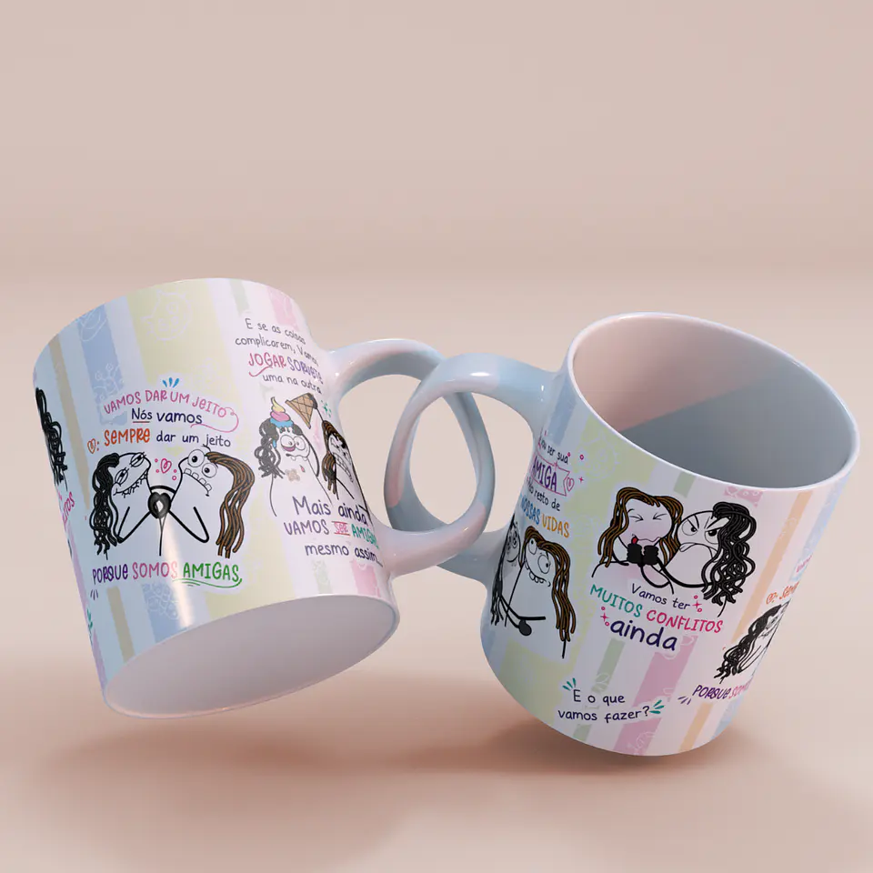 Taza de amigos de Flork  4