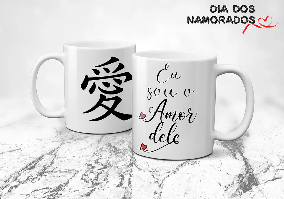 Canecas Namorados Clean 1