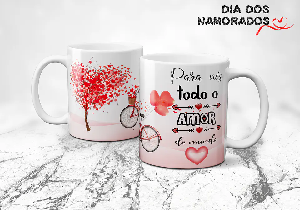 Canecas Namorados Clean 2