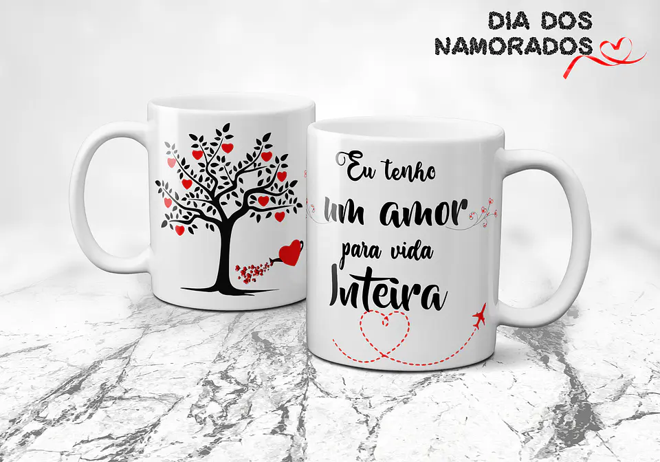 Canecas Namorados Clean 3