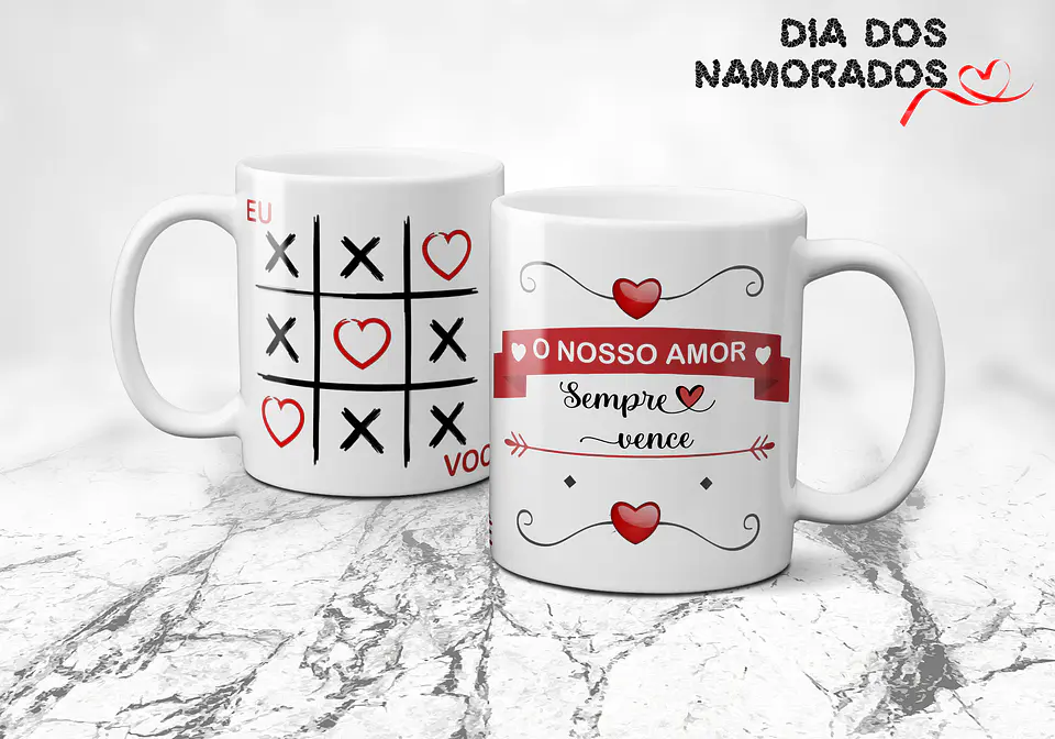Canecas Namorados Clean 4