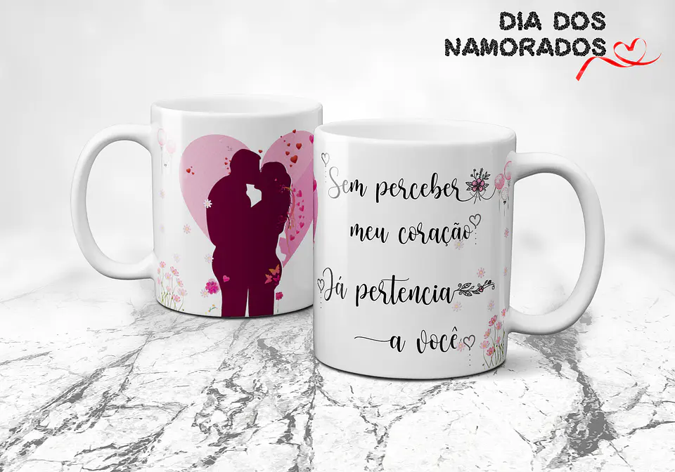 Canecas Namorados Clean 11