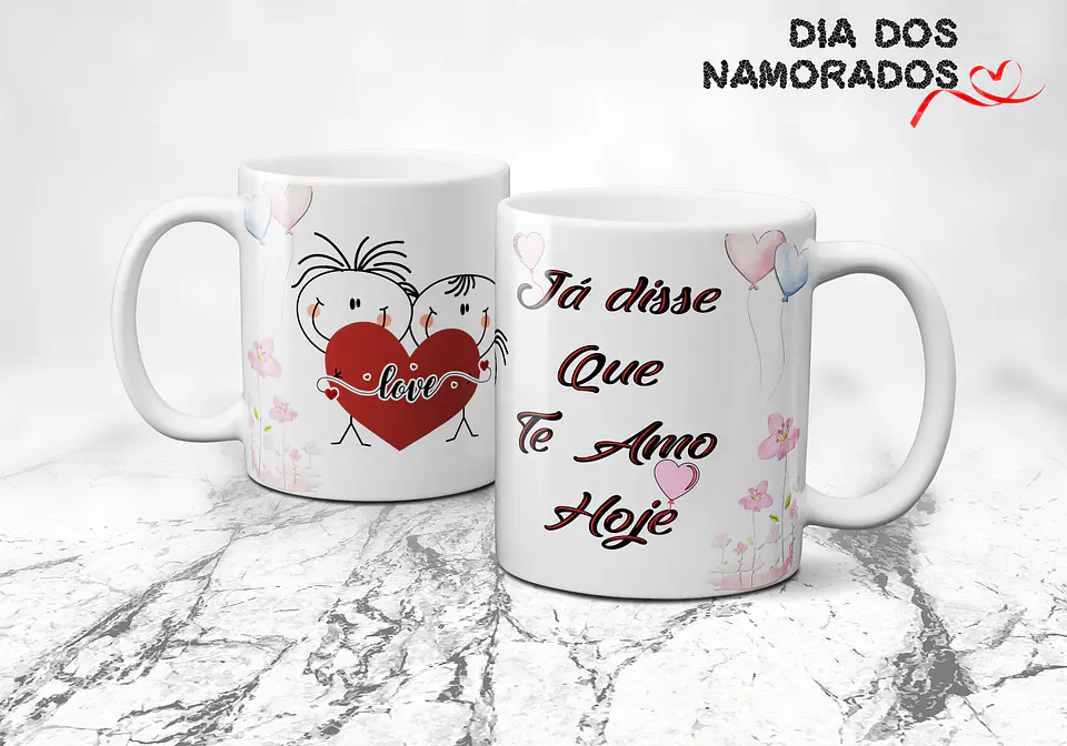 Canecas Namorados Clean 13