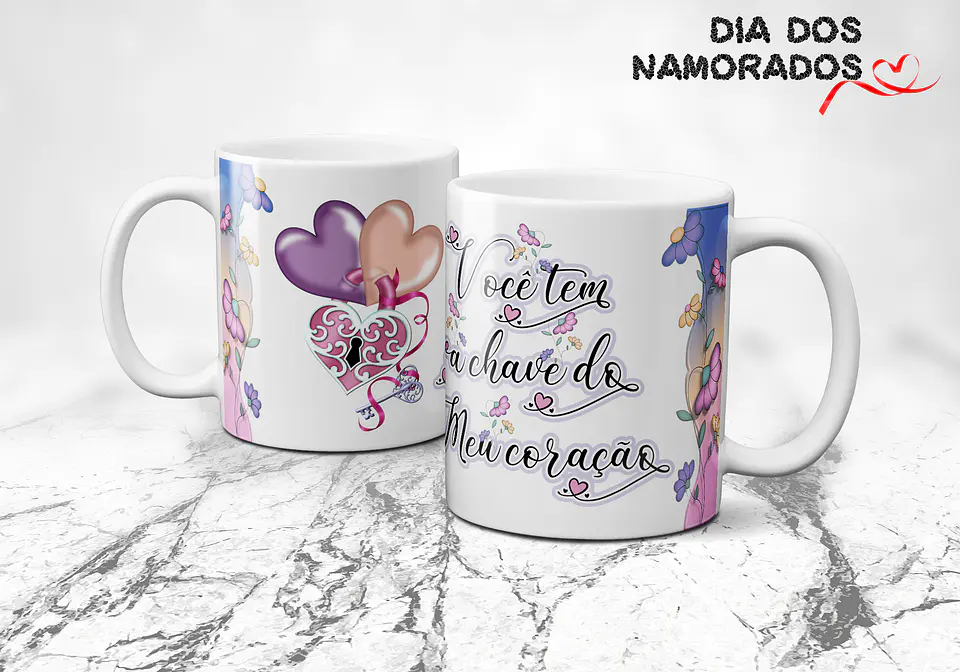 Canecas Namorados Clean 14
