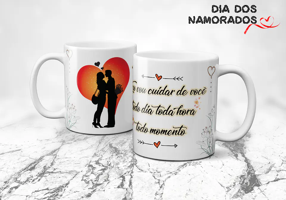 Canecas Namorados Clean 15