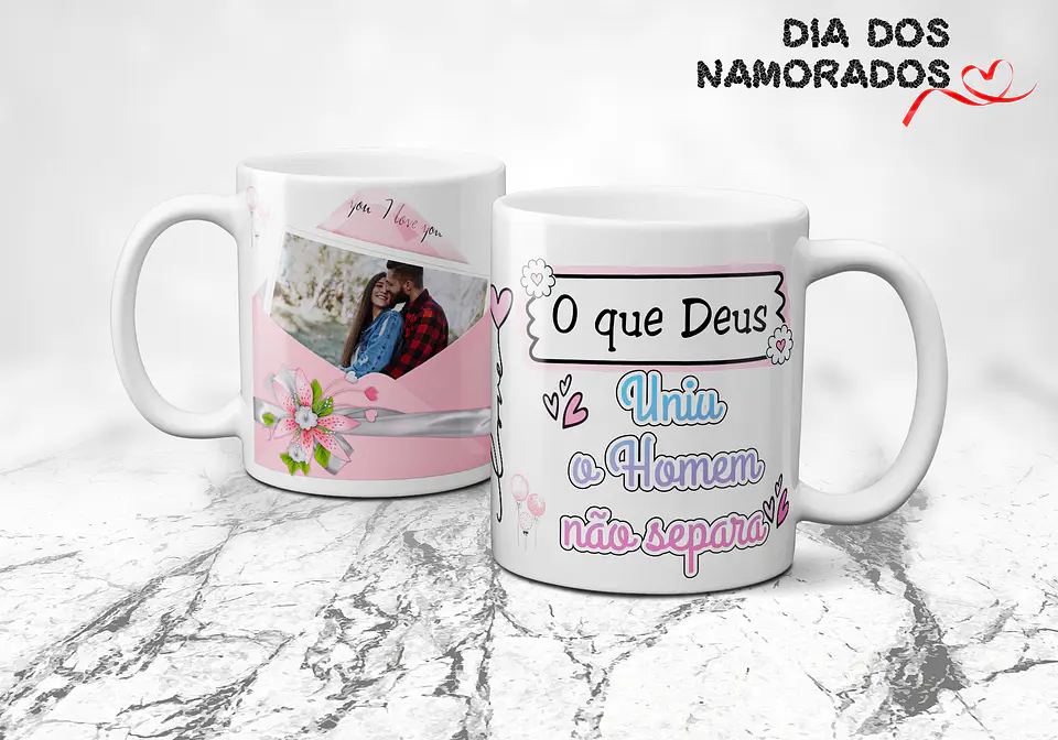 Canecas Namorados Clean 19