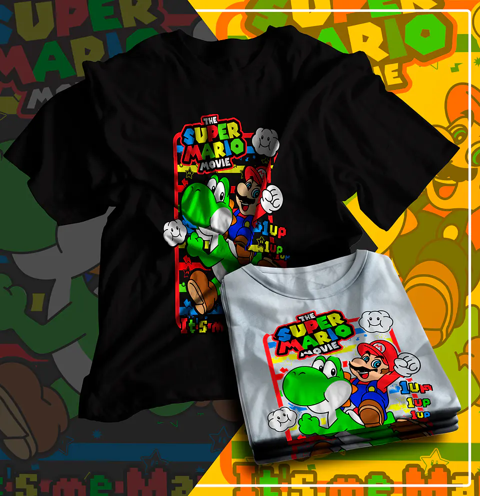 T-shirt Super Mario Bross 2