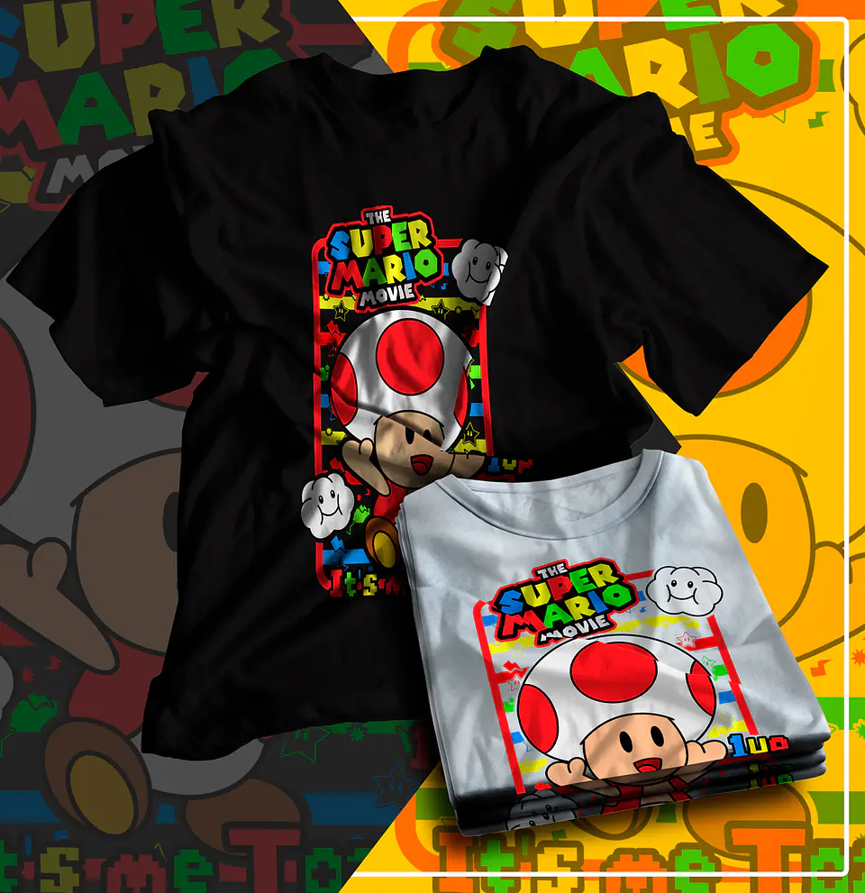 T-shirt Super Mario Bross 3