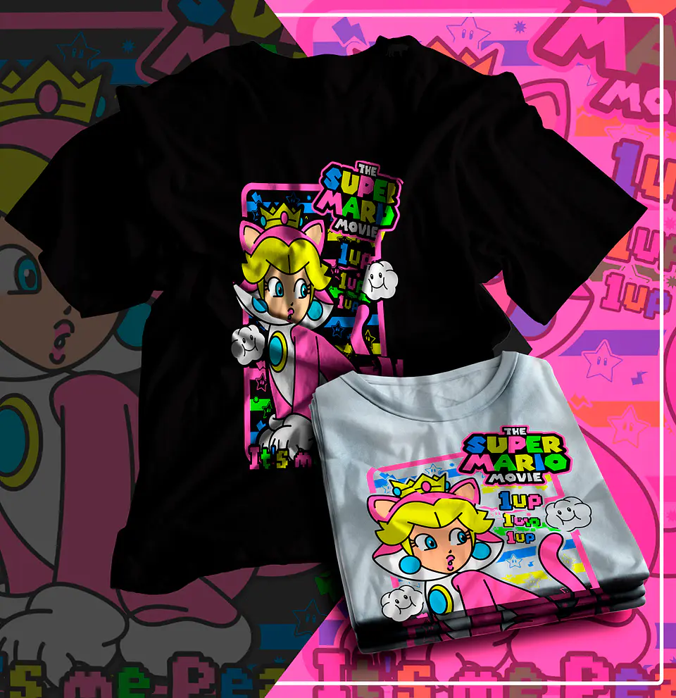 T-shirt Super Mario Bross 5