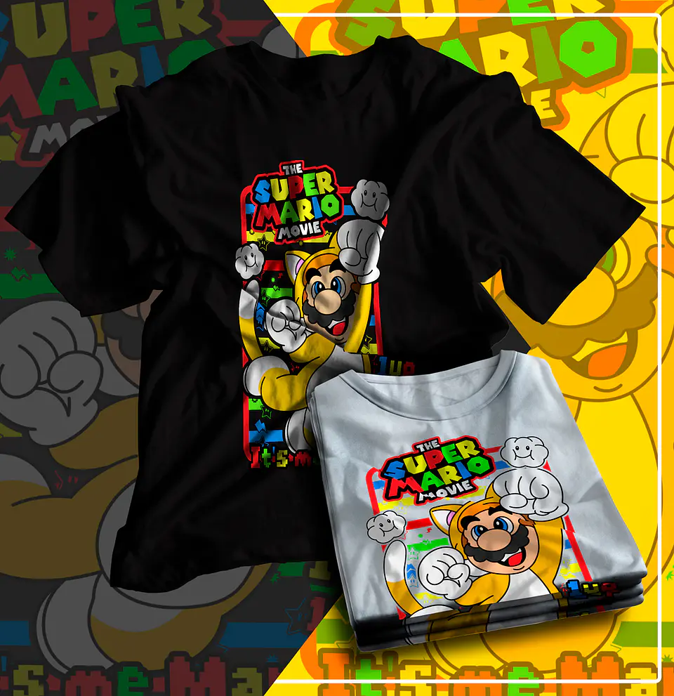T-shirt Super Mario Bross 6
