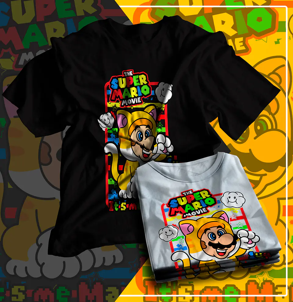 T-shirt Super Mario Bross 11