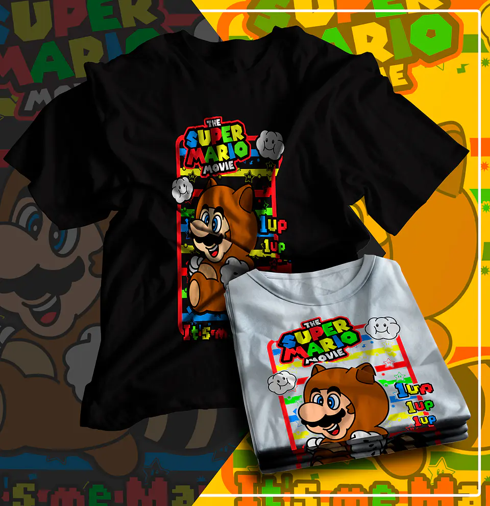 T-shirt Super Mario Bross 13