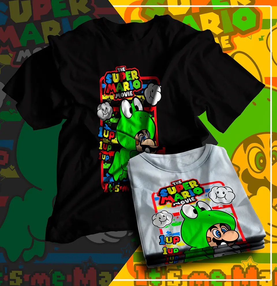 T-shirt Super Mario Bross 14