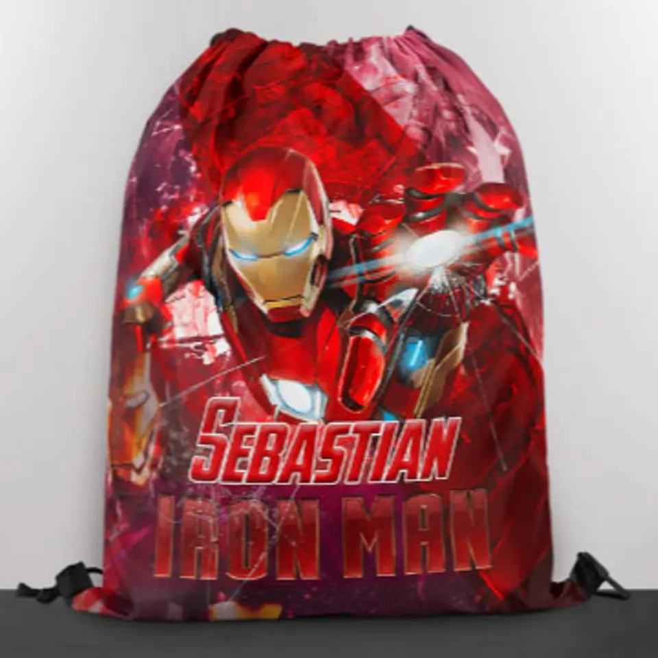 Bolsa de cuerda personalizada  1