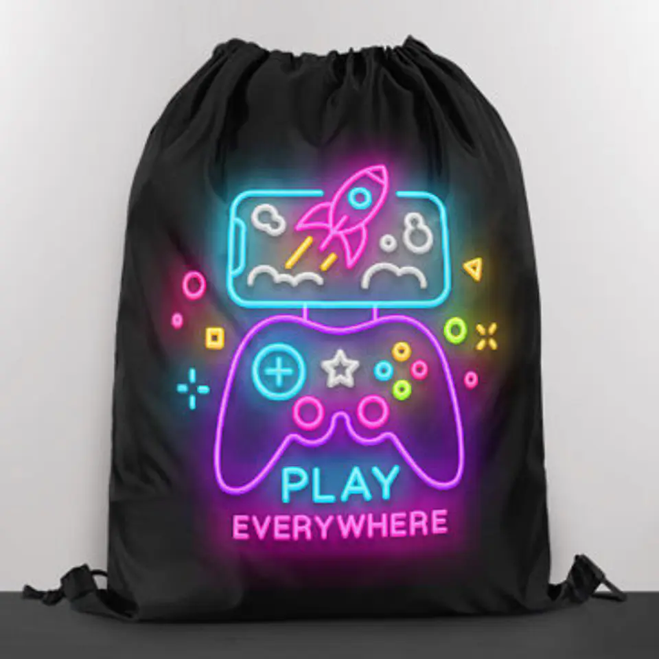 Bolsa de cuerda personalizada  4