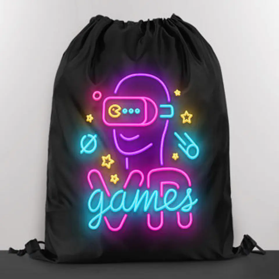 Bolsa de cuerda personalizada  5