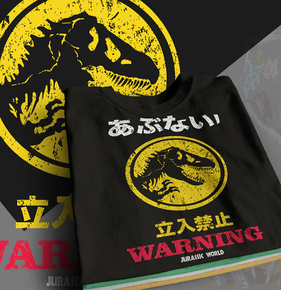 T-shirt Jurassic Park Jurassic World 1