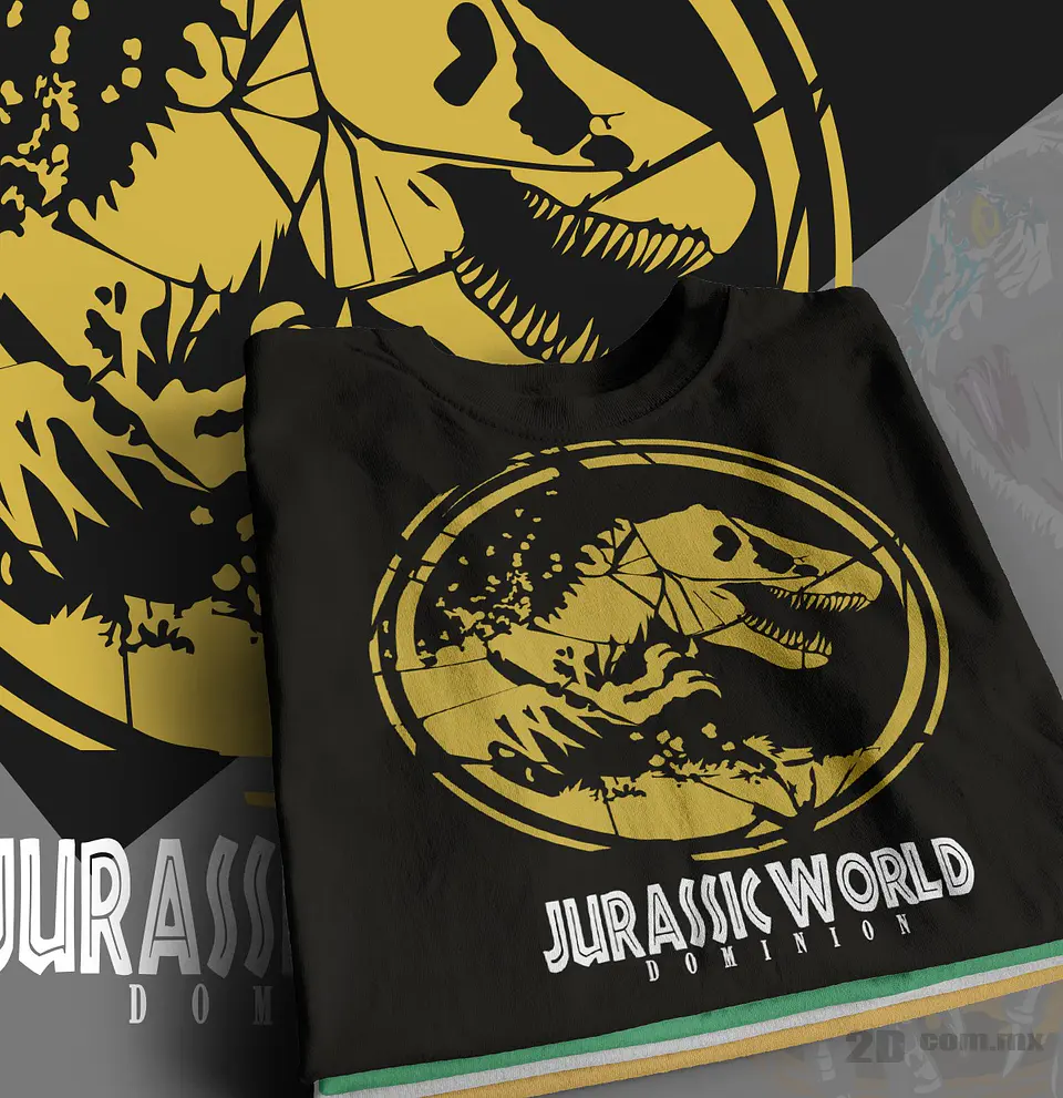 T-shirt Jurassic Park Jurassic World 2