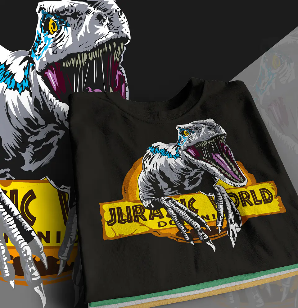 T-shirt Jurassic Park Jurassic World 3