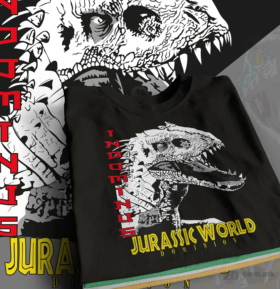 T-shirt Jurassic Park Jurassic World 6