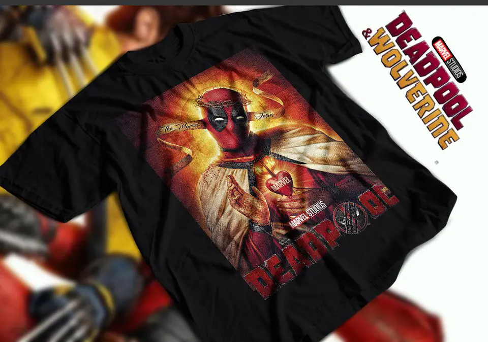 T-Shirt Deadpool e Wolverine: Heróis em União ou Confronto? Coleção 02 3