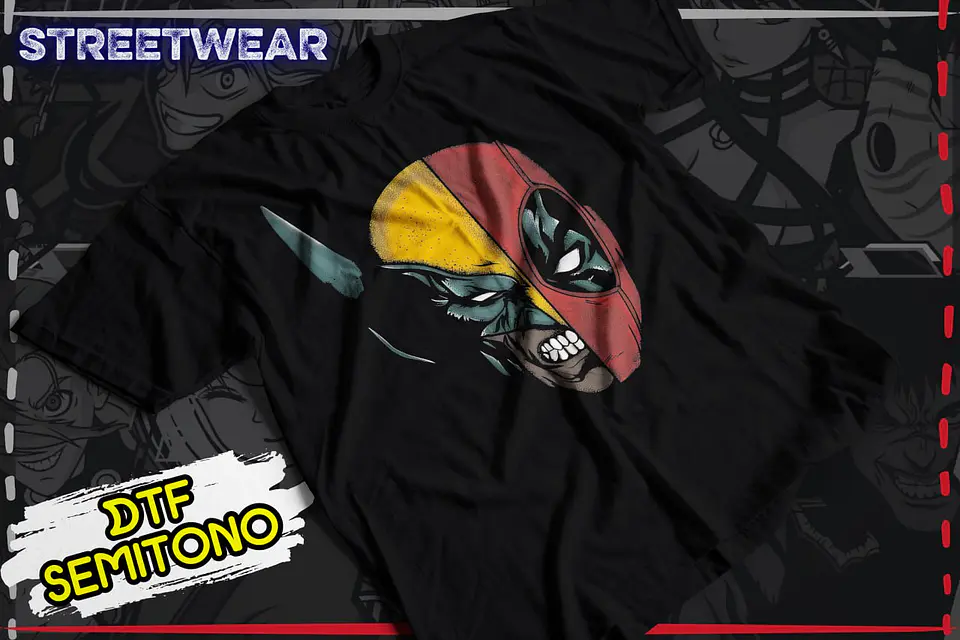 T-Shirt Deadpool e Wolverine: Heróis em União ou Confronto? Coleção 03 5