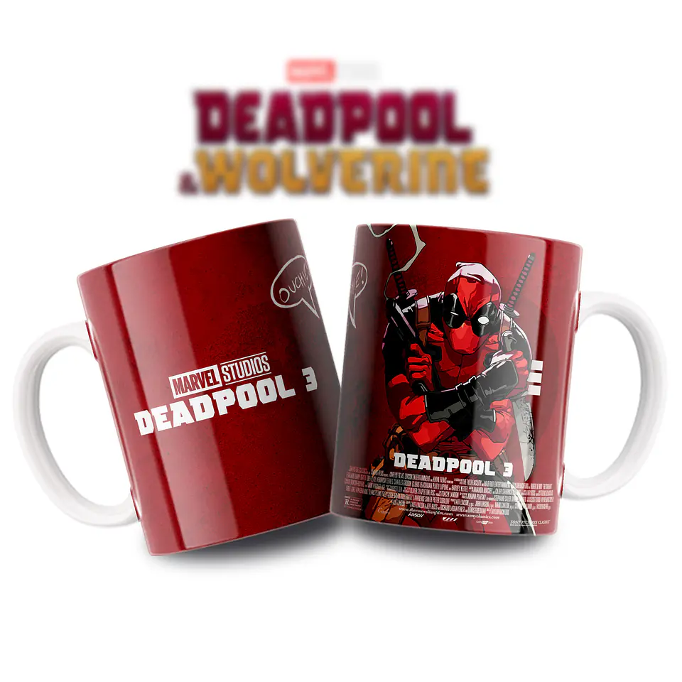 Caneca Deadpool e Wolverine: Heróis em União ou Confronto? 4