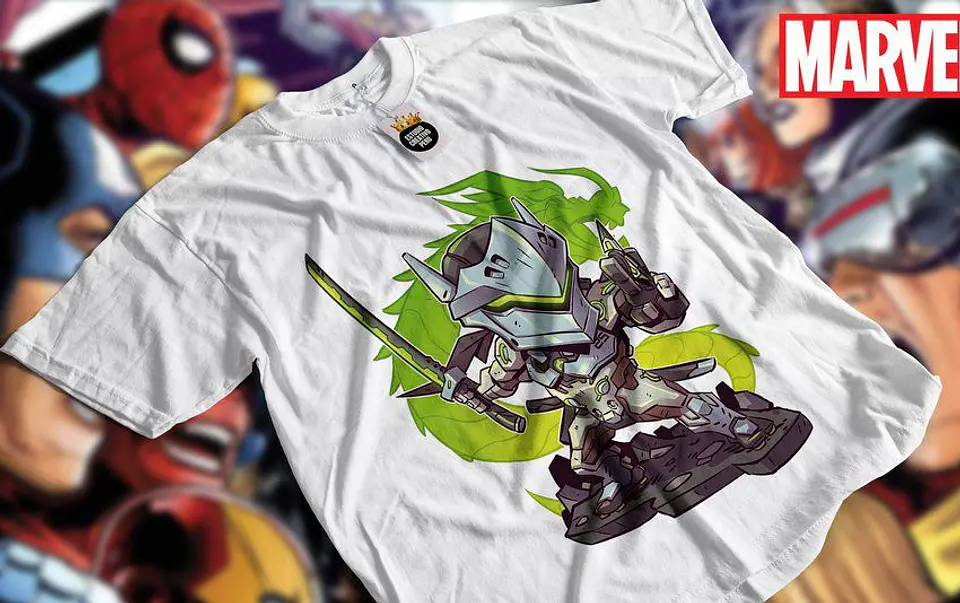 T-Shirt Personagens Marvel e Outros 3