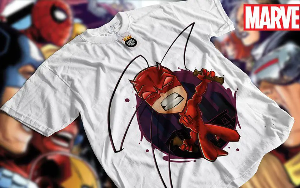 T-Shirt Personagens Marvel e Outros 1