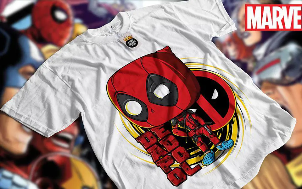 T-Shirt Personagens Marvel e Outros 10