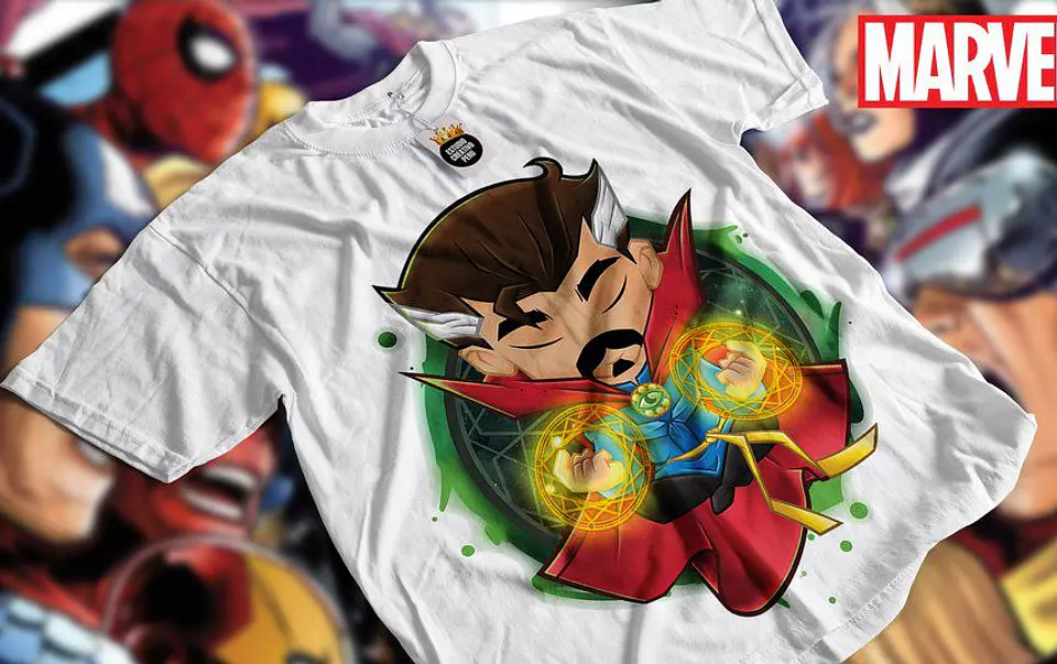 T-Shirt Personagens Marvel e Outros 12