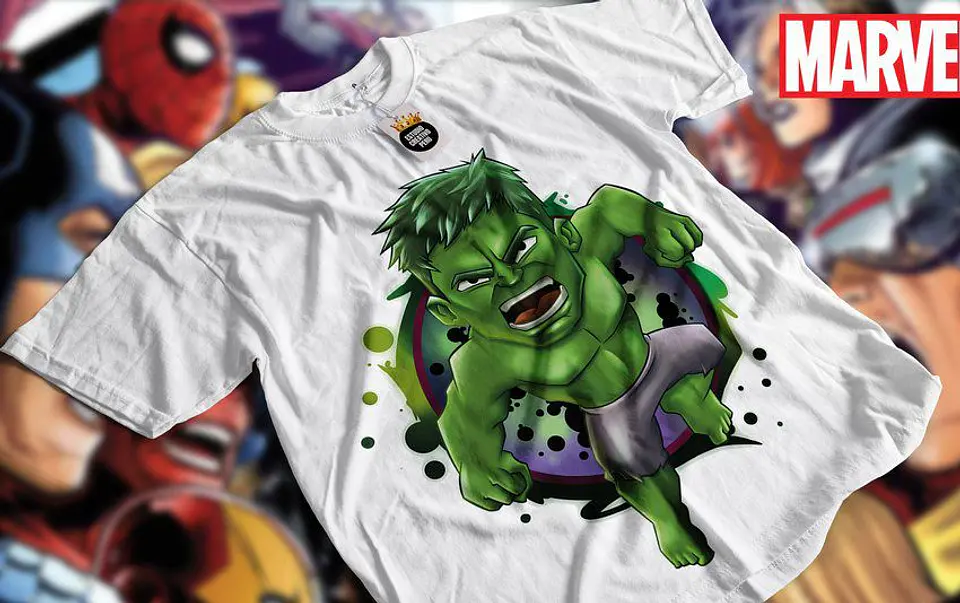T-Shirt Personagens Marvel e Outros 13