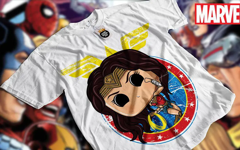 T-Shirt Personagens Marvel e Outros 14