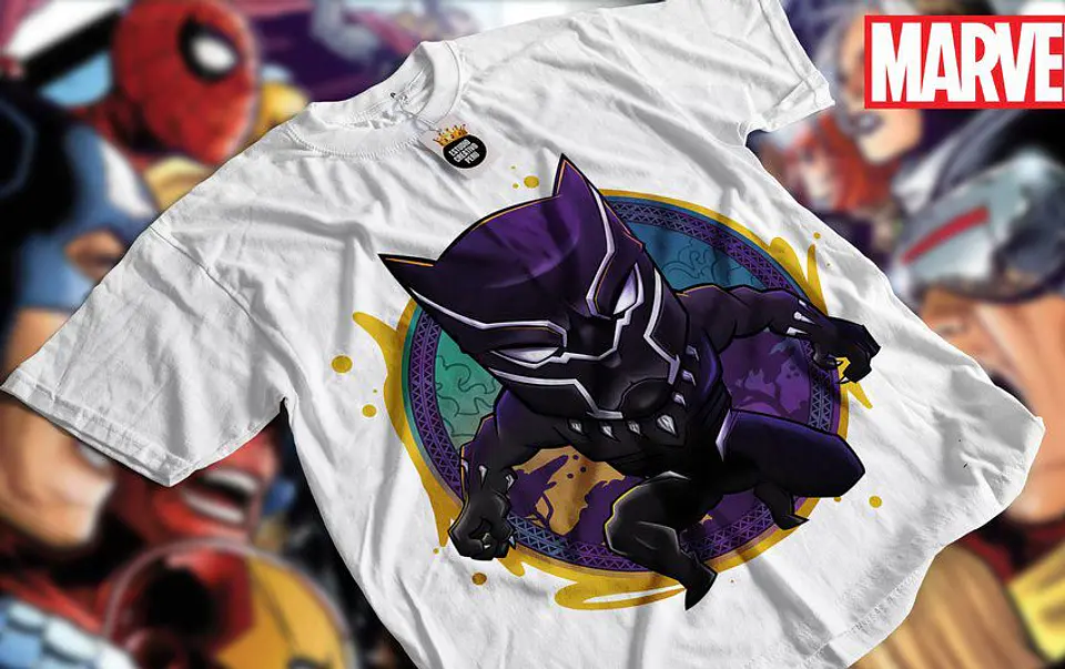 T-Shirt Personagens Marvel e Outros 16