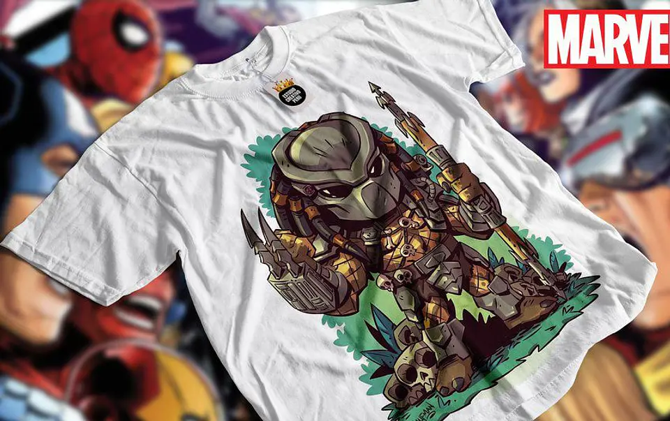 T-Shirt Personagens Marvel e Outros 21