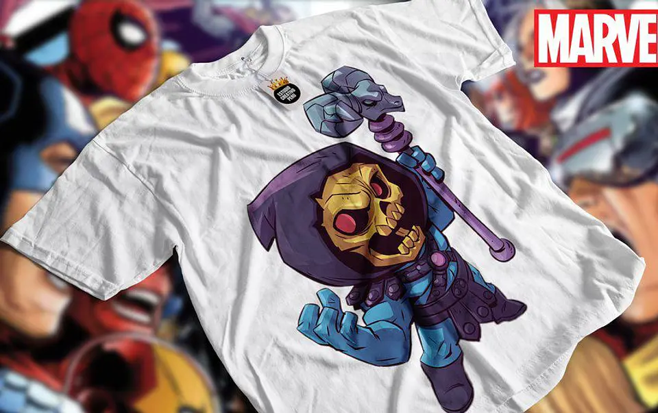 T-Shirt Personagens Marvel e Outros 22
