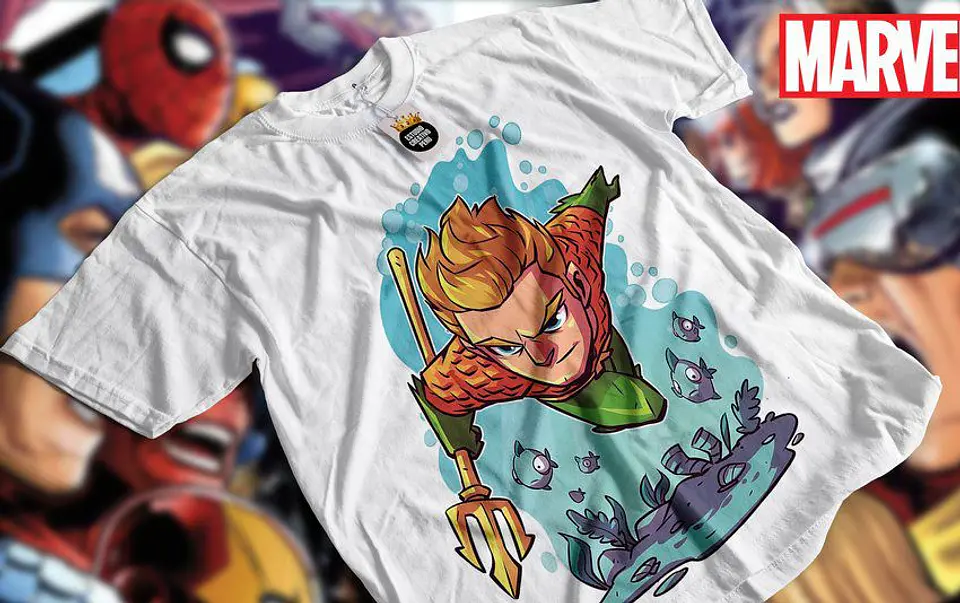 T-Shirt Personagens Marvel e Outros 24