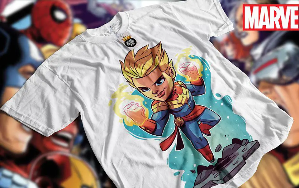 T-Shirt Personagens Marvel e Outros 25