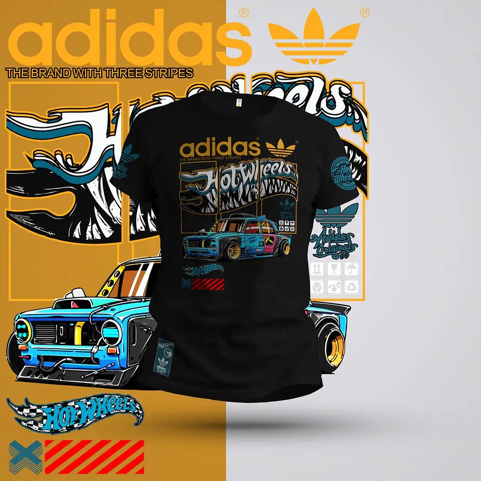 Adidas HotWheels T-Shirt 1