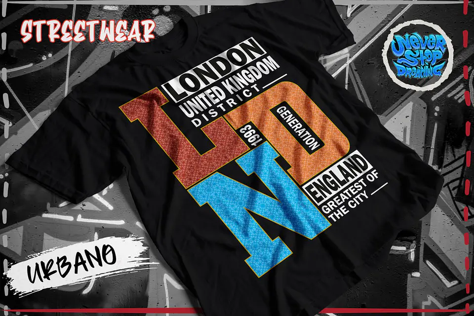 London Streetwear T-Shirt 5