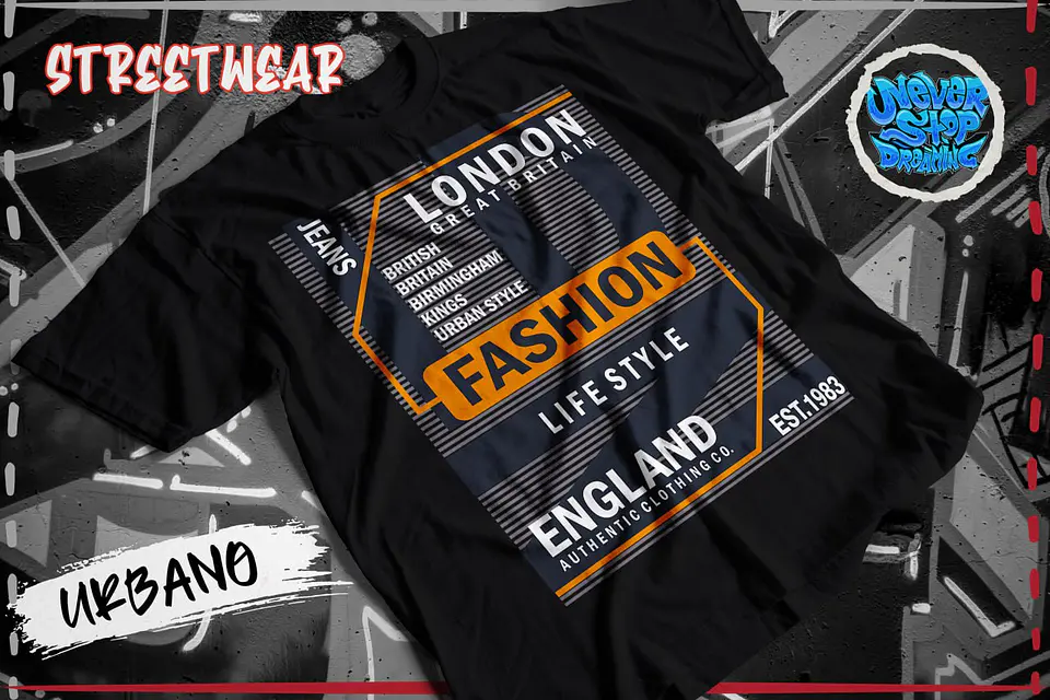 London Streetwear T-Shirt 7