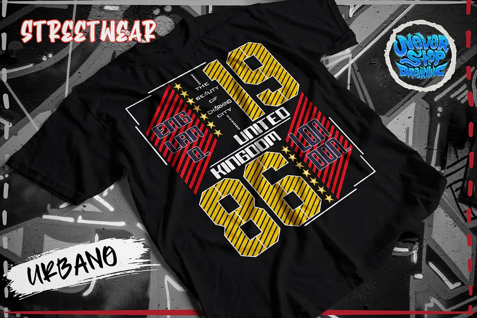 London Streetwear T-Shirt 9