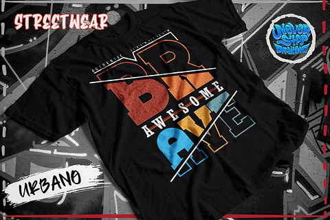 BRAVE Streetwear T-Shirt