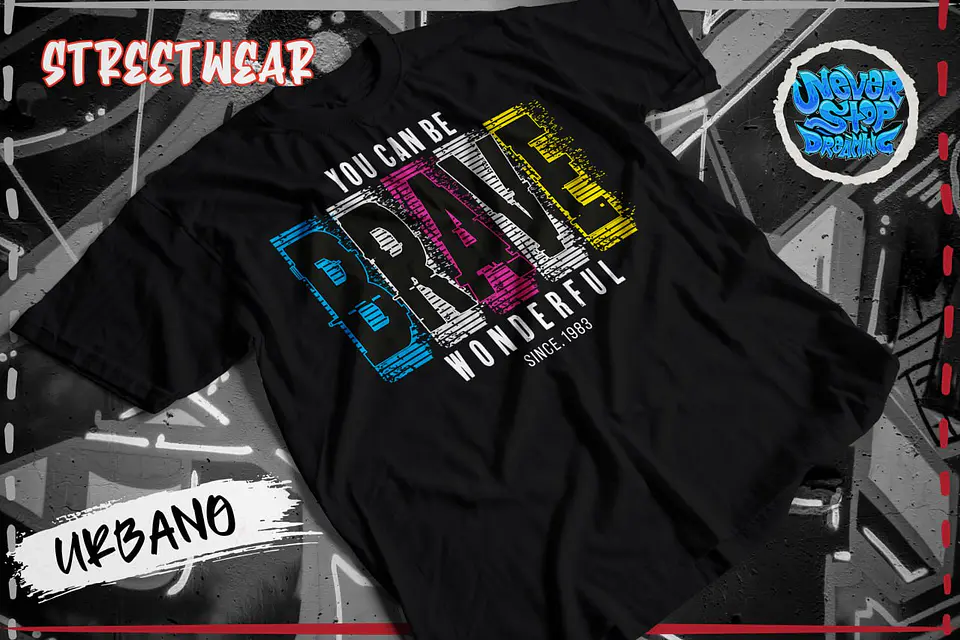 BRAVE Streetwear T-Shirt 15